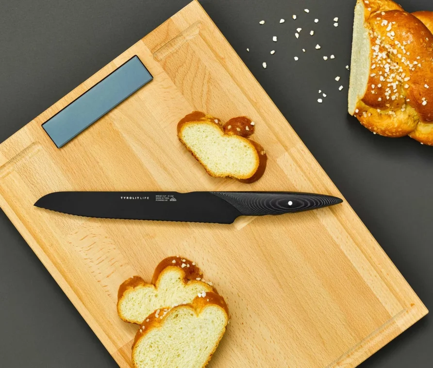 TYROLIT Life Darkline Bread Cut Messer