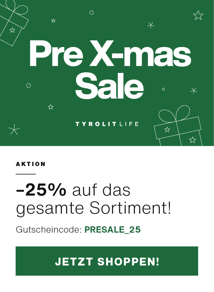 X-mas Pre Sale 25% Rabatt